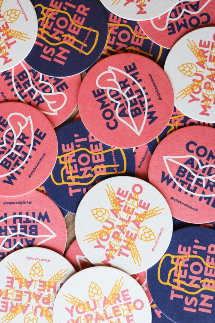 MATT & ELLY’S COASTERS (10 STK.)